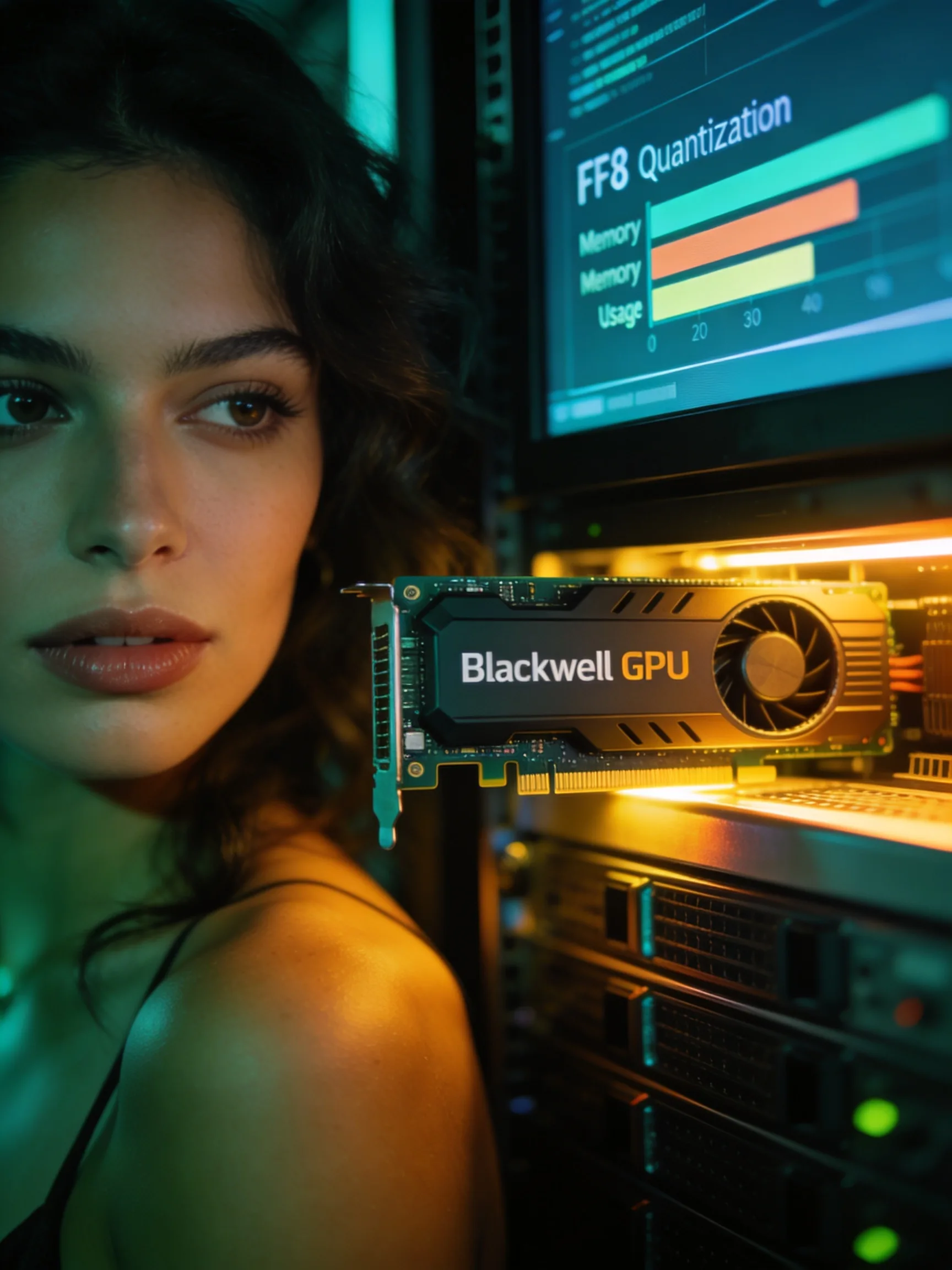 NVIDIA quantizes Wan2.2 text-to-video to FP8 for Blackwell inference