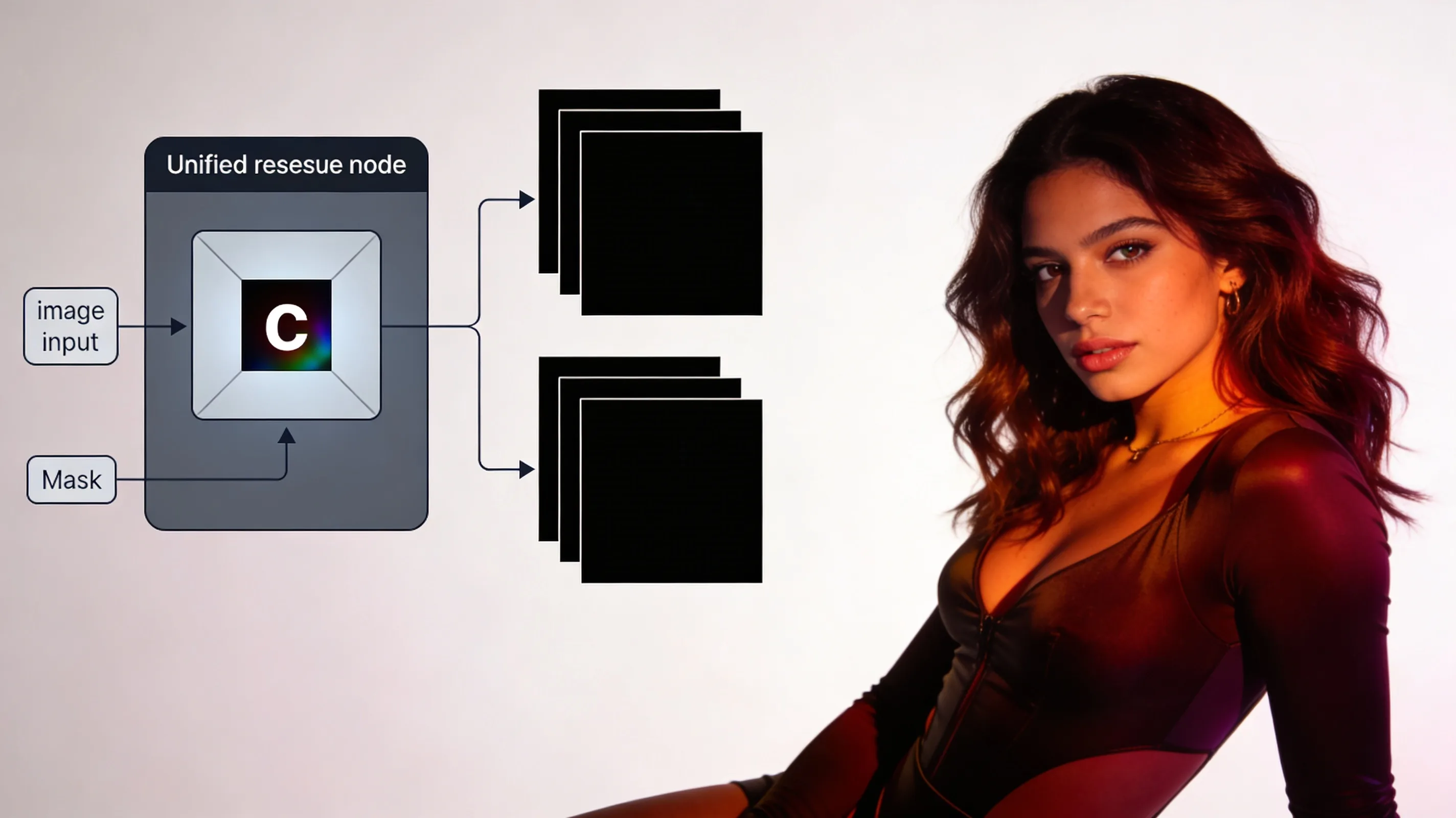 ComfyUI Unified Image + Mask Resize node forces 32-pixel divisibility for LTX 2.3
