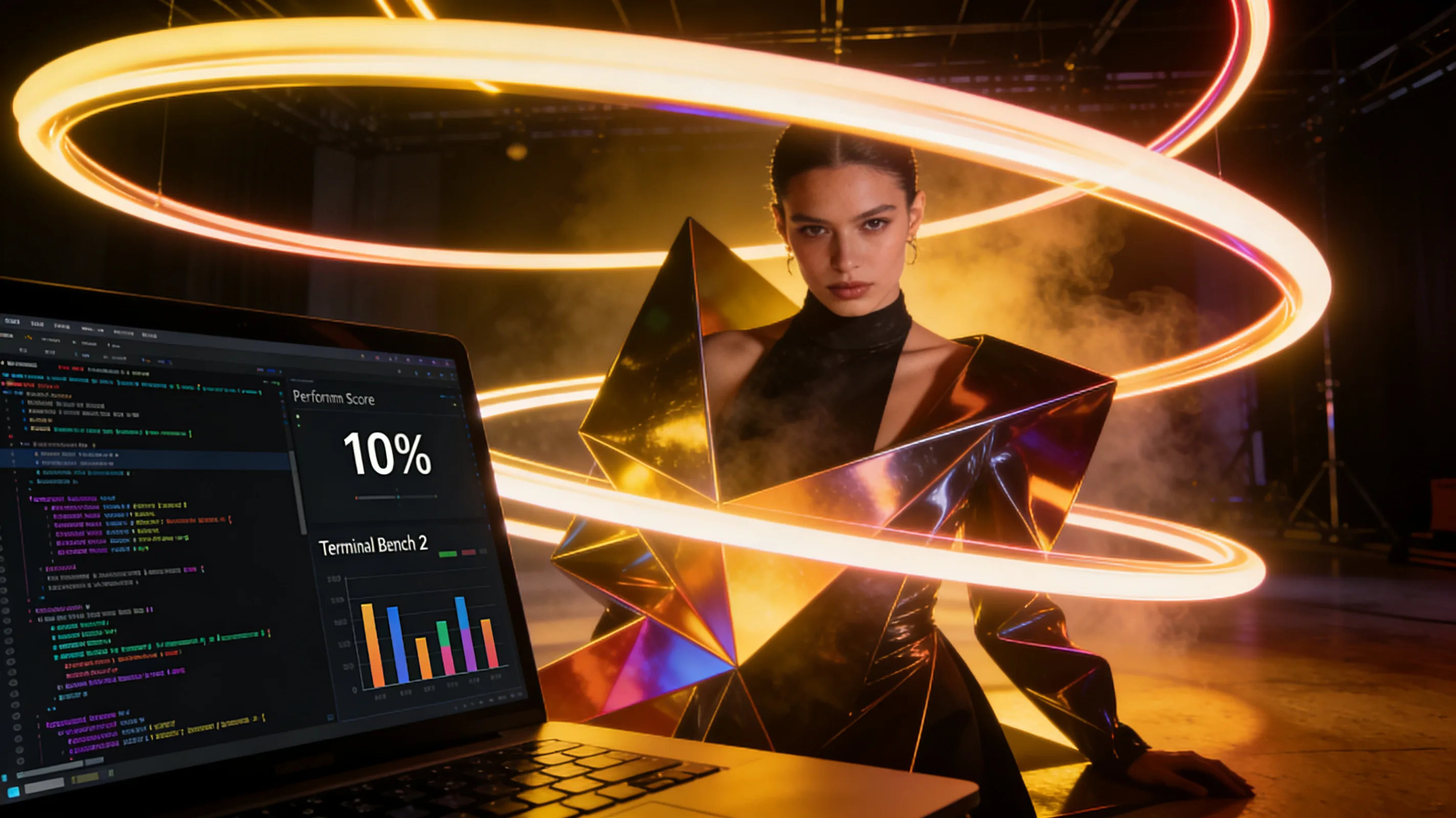 Qwen 4B agentic fine-tune scores 10% on Terminal Bench 2, runs free on HuggingFace ZeroGPU
