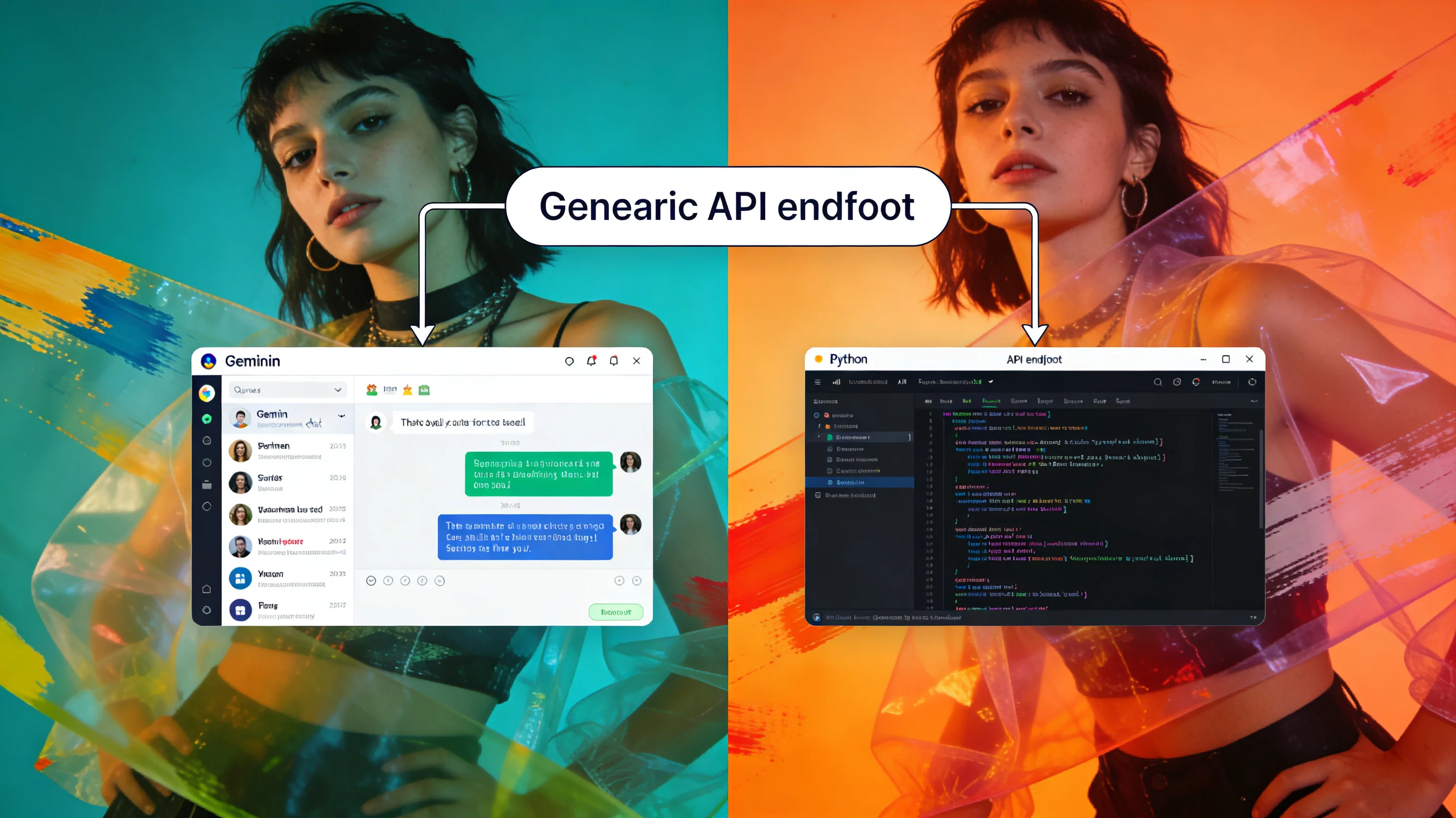 gemini-web2api routes Gemini web UI through OpenAI-compatible wrapper