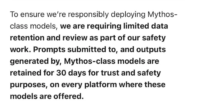 Anthropic logs all Fable Studio conversations for 30 days, manual review mandatory