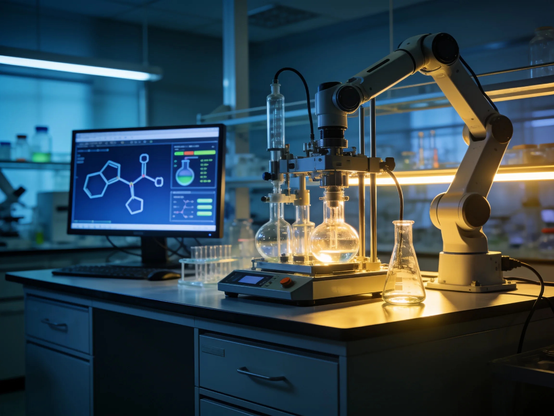 GPT-5.4 powers autonomous AI chemist to optimize drug synthesis