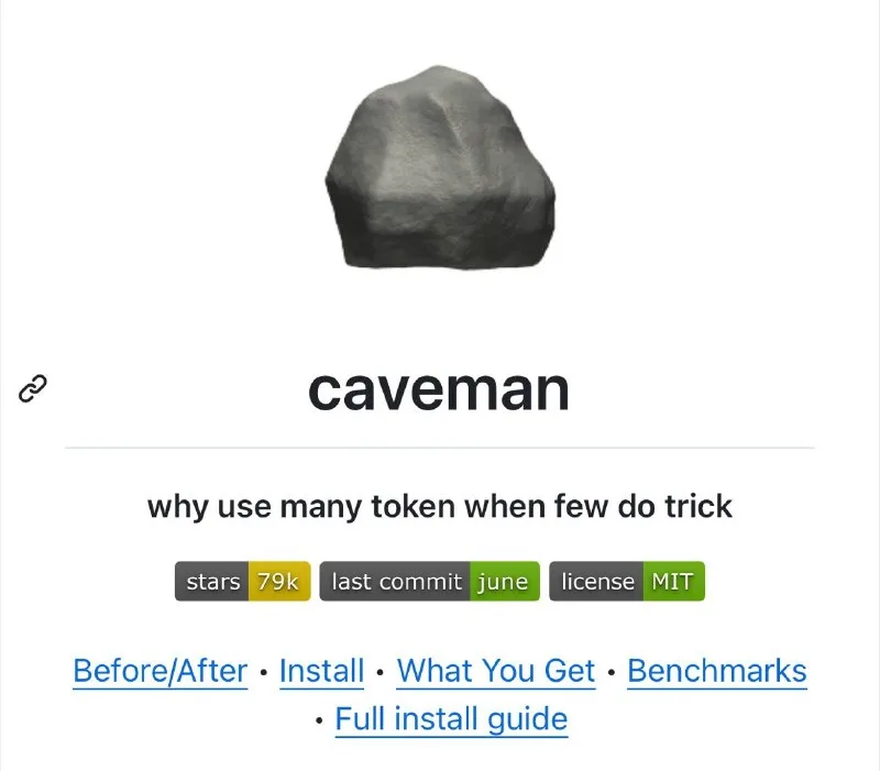 Caveman plugin cuts LLM token usage up to 75% by stripping conversational fluff