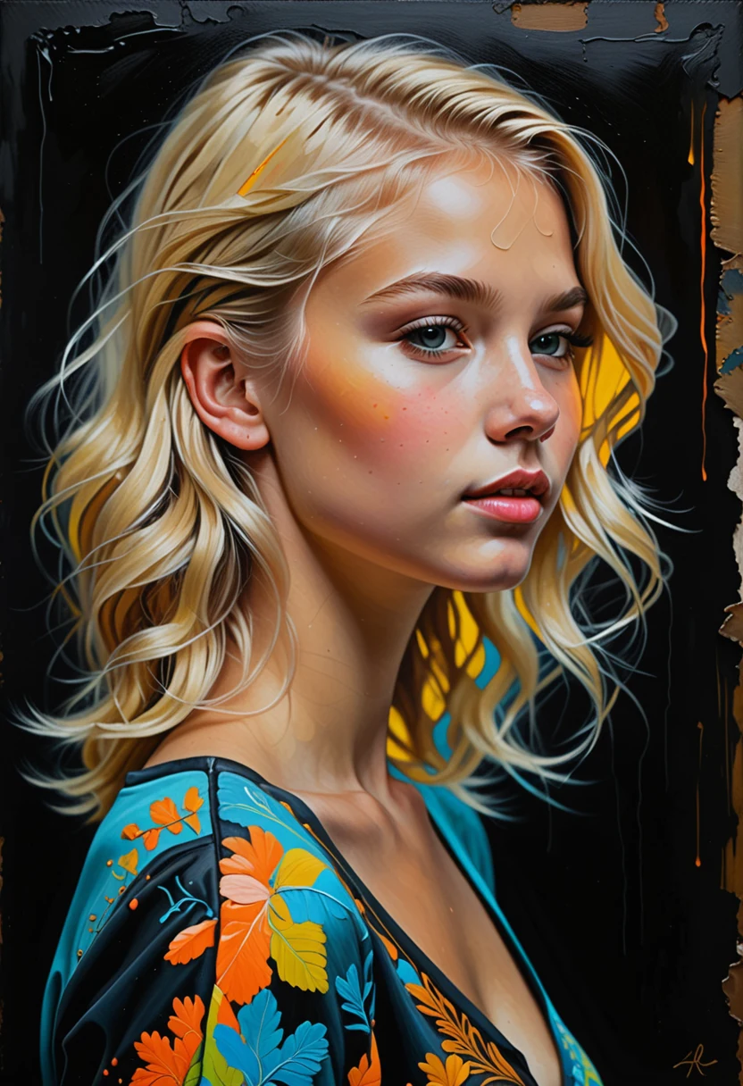 classical-oil-painting-side-view-cute-f29a8b on DreamShaper XL