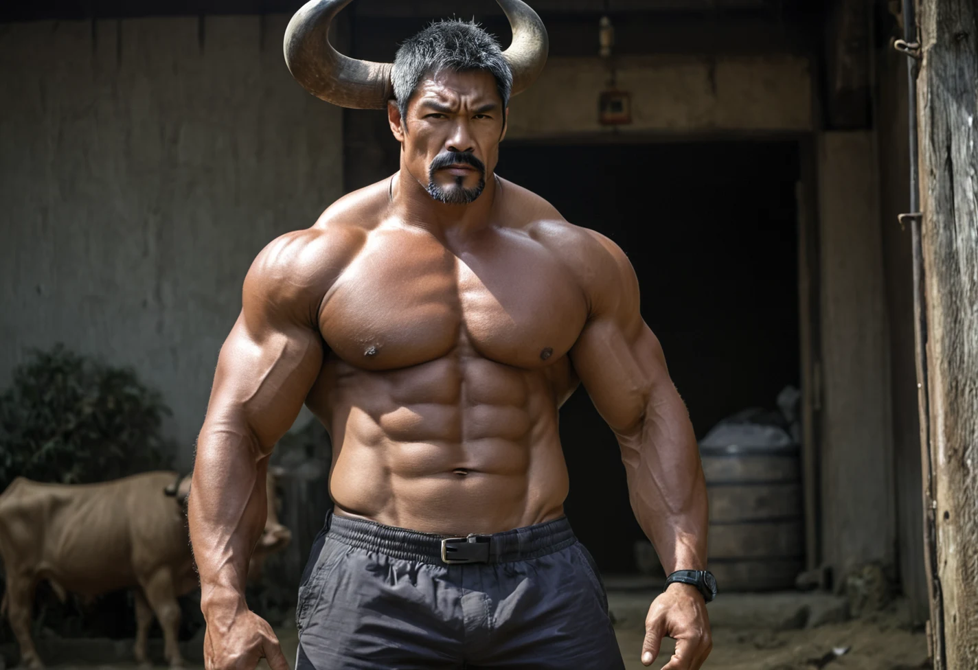 1boy-male-focus-goro-tachibana-muscular-5550bf on Art Universe