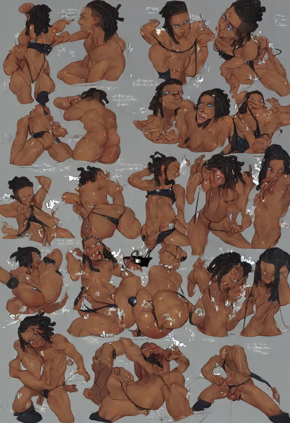 1boy-man-front-view-handsome-face-3d455b on IllustriousXL v0.1