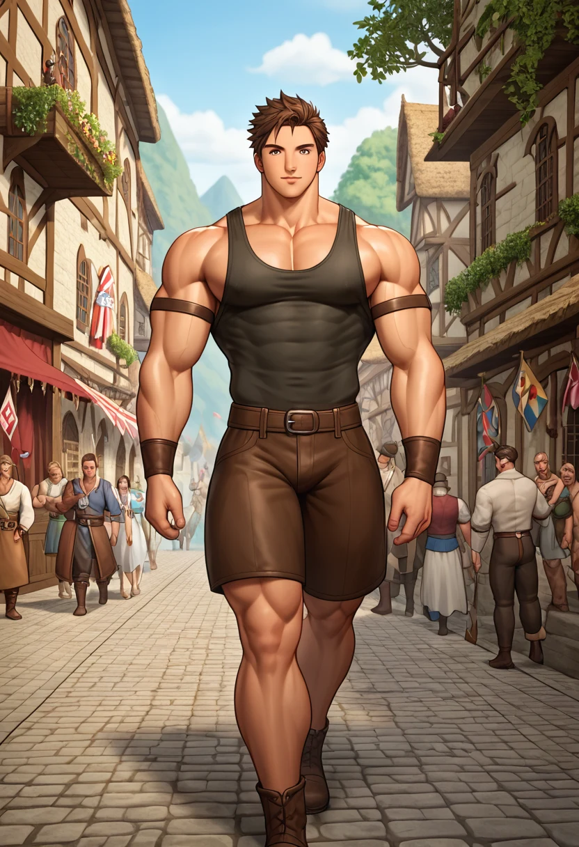 1boy-solo-laios-touden-brown-hair-0d37bd on Prefect Pony XL