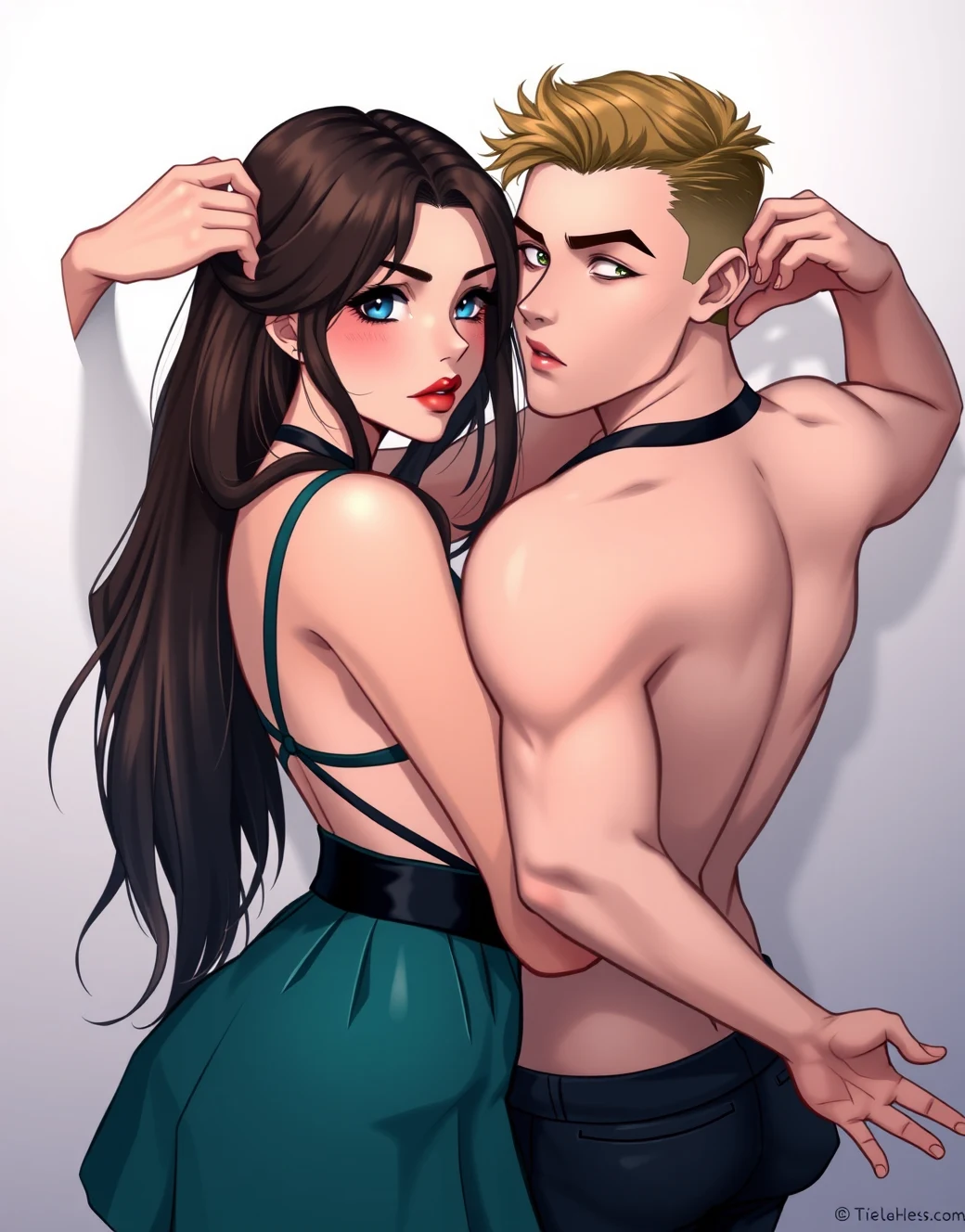 1girl-1boy-anal-sex-black-penis-b088aa on FLUX.1 [schnell]