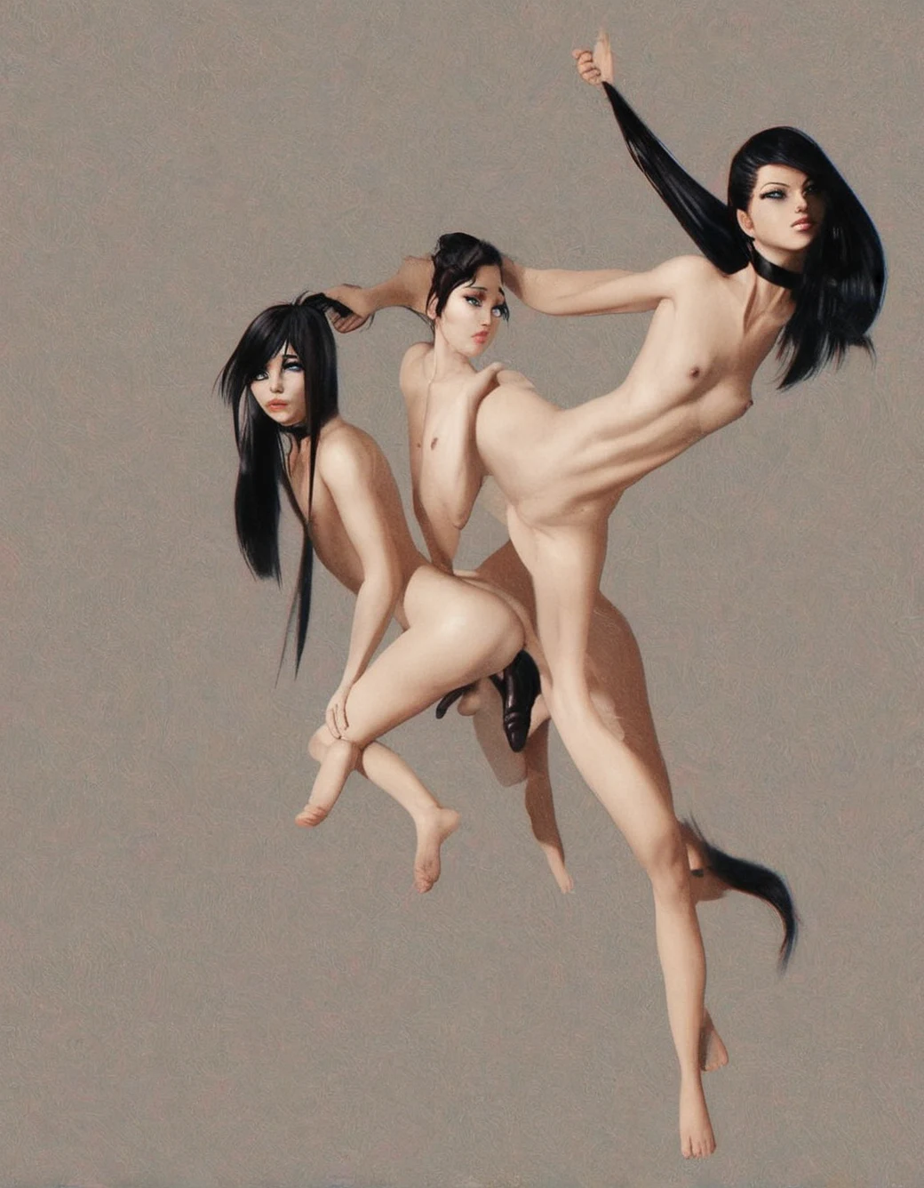 1girl-1boy-anal-sex-black-penis-b088aa on Pony Diffusion XL