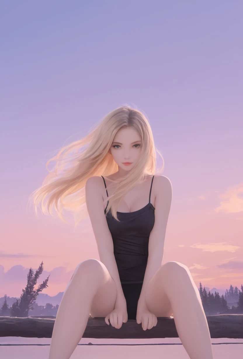 1girl-beautiful-face-long-hair-blonde-2dbf88 on Indigo Void Furry Fused XL / Furry NoobAI