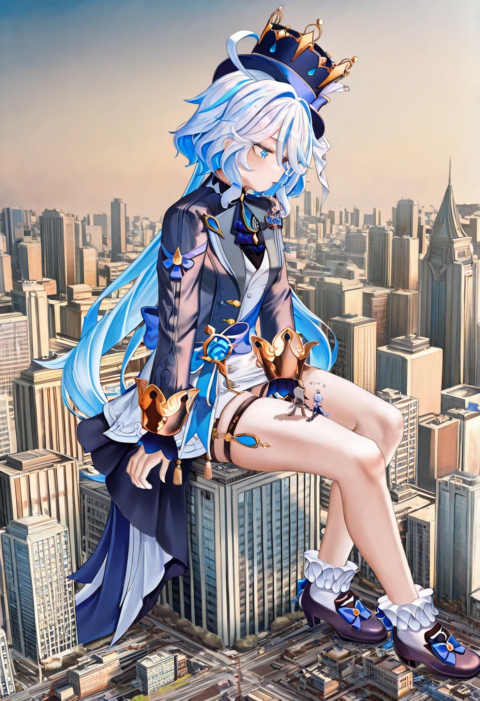 1girl-furina-genshin-impact-lin-zhai-92d445 on HomoSimile XL [Pony, Illustrious, NoobAI]