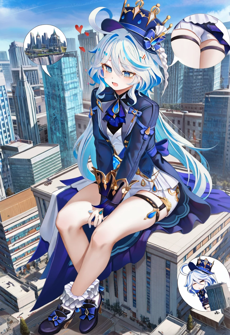 1girl-furina-genshin-impact-lin-zhai-92d445 on Indigo Furry Mix XL