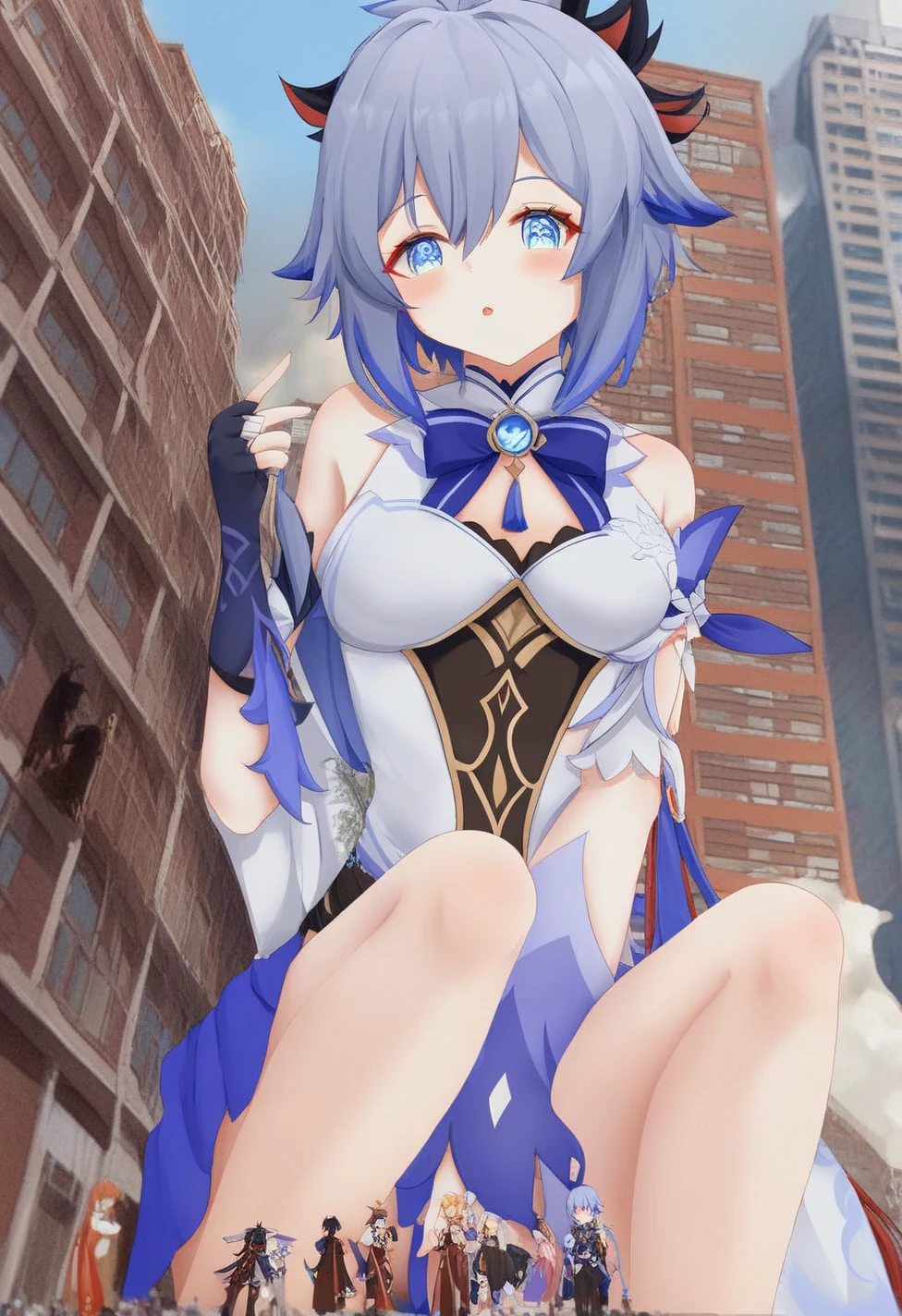 1girl-furina-genshin-impact-lin-zhai-92d445 on Pony Diffusion XL