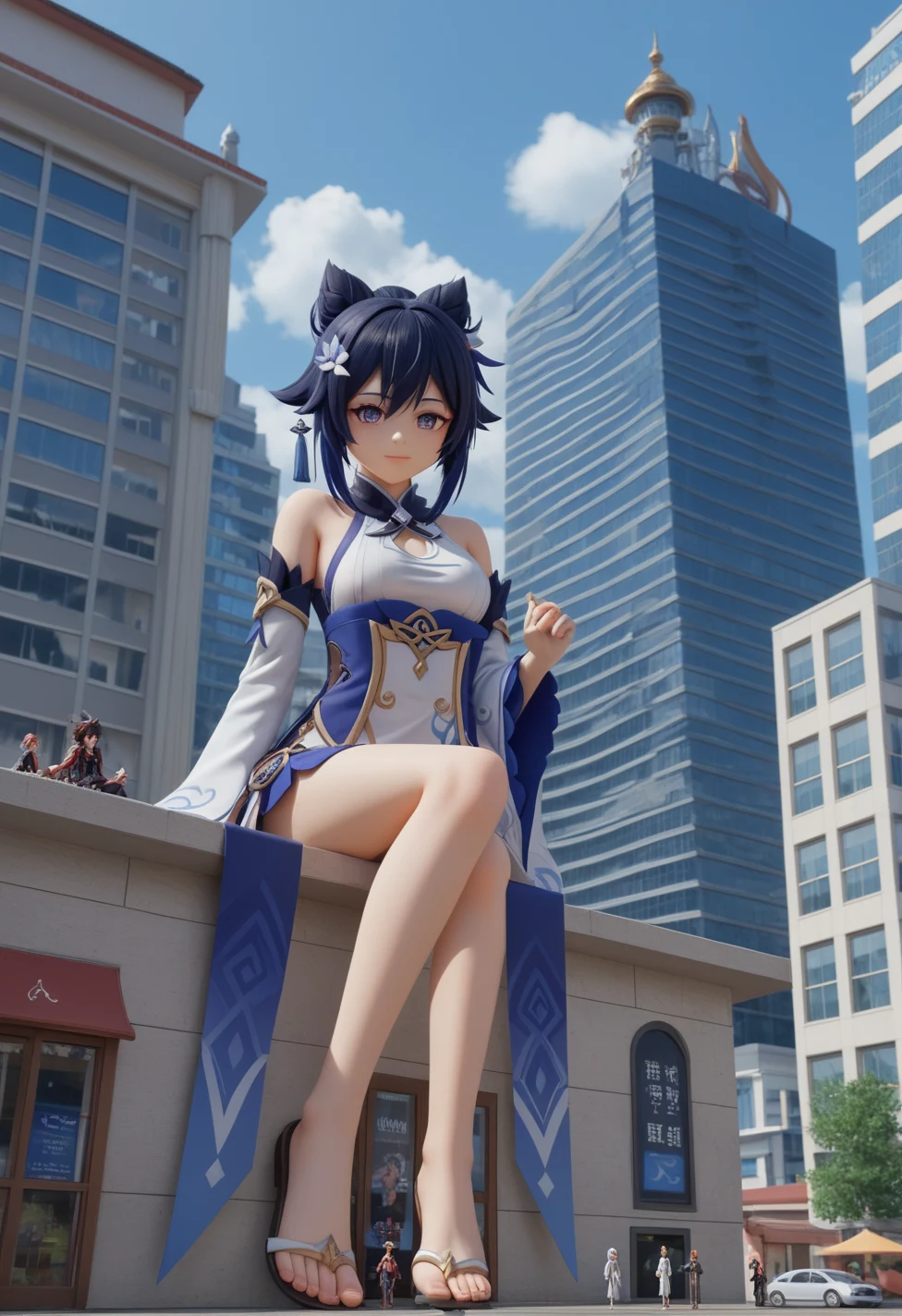 1girl-furina-genshin-impact-lin-zhai-92d445 on Realism By Stable Yogi (Pony)