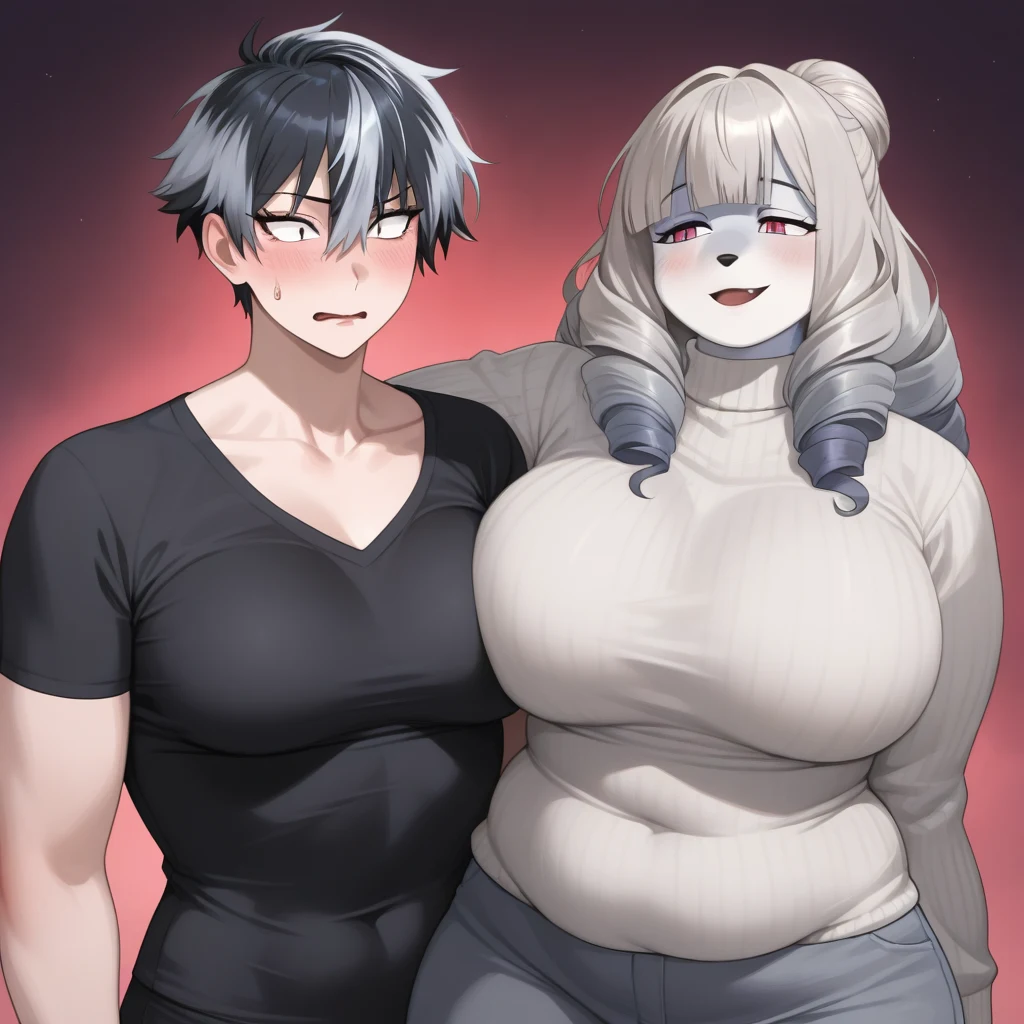 1girl-furry-female-mature-female-huge-8bf9b2 on Indigo Void Furry Fused XL / Furry NoobAI