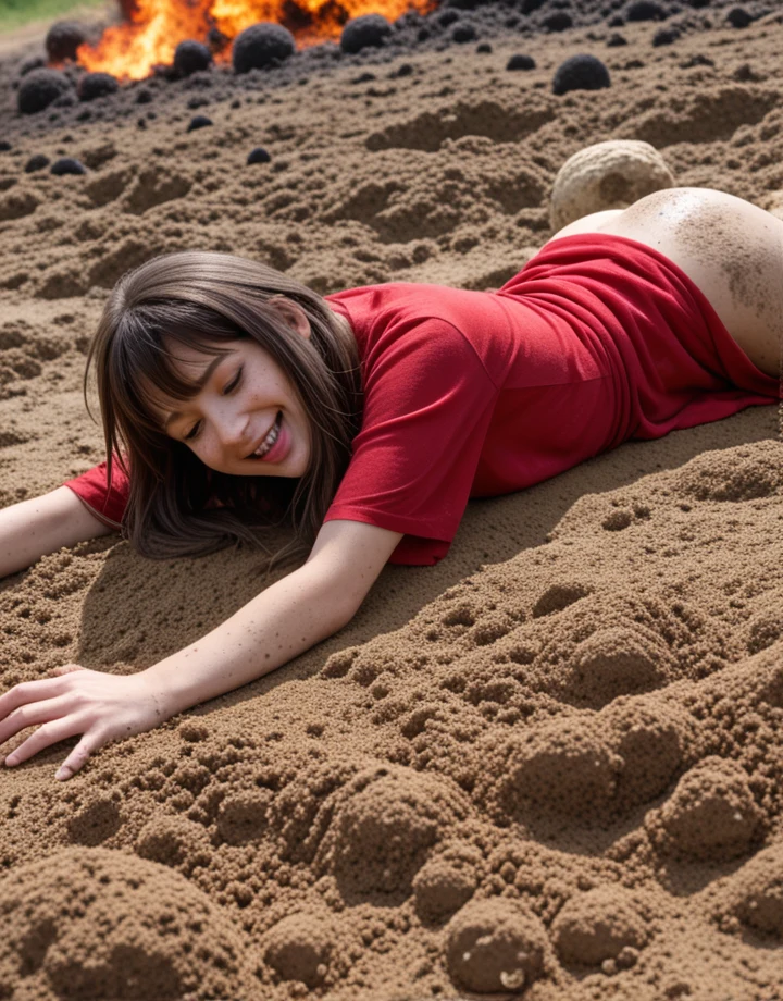 1girl-megumin-solo-side-outdoors-dirt-c5de78 on CyberRealistic Pony