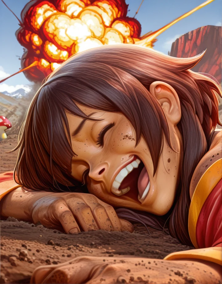 1girl-megumin-solo-side-outdoors-dirt-c5de78 on HomoSimile XL [Pony, Illustrious, NoobAI]