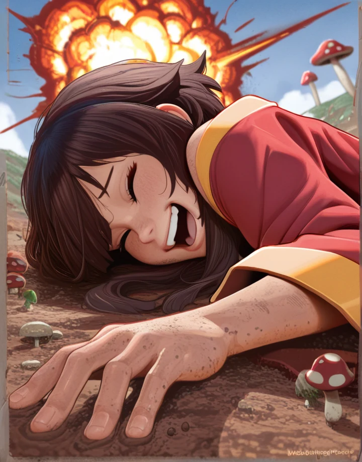 1girl-megumin-solo-side-outdoors-dirt-c5de78 on Indigo Furry Mix XL