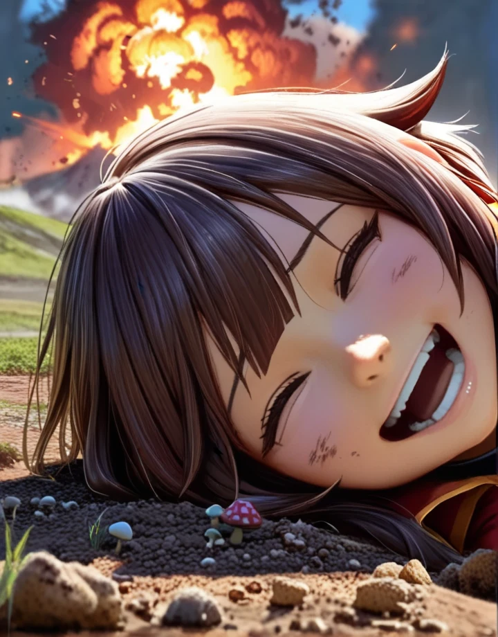 1girl-megumin-solo-side-outdoors-dirt-c5de78 on ✨ JANKU Trained + Chenkin & NoobAI + RouWei Illustrious XL ✨