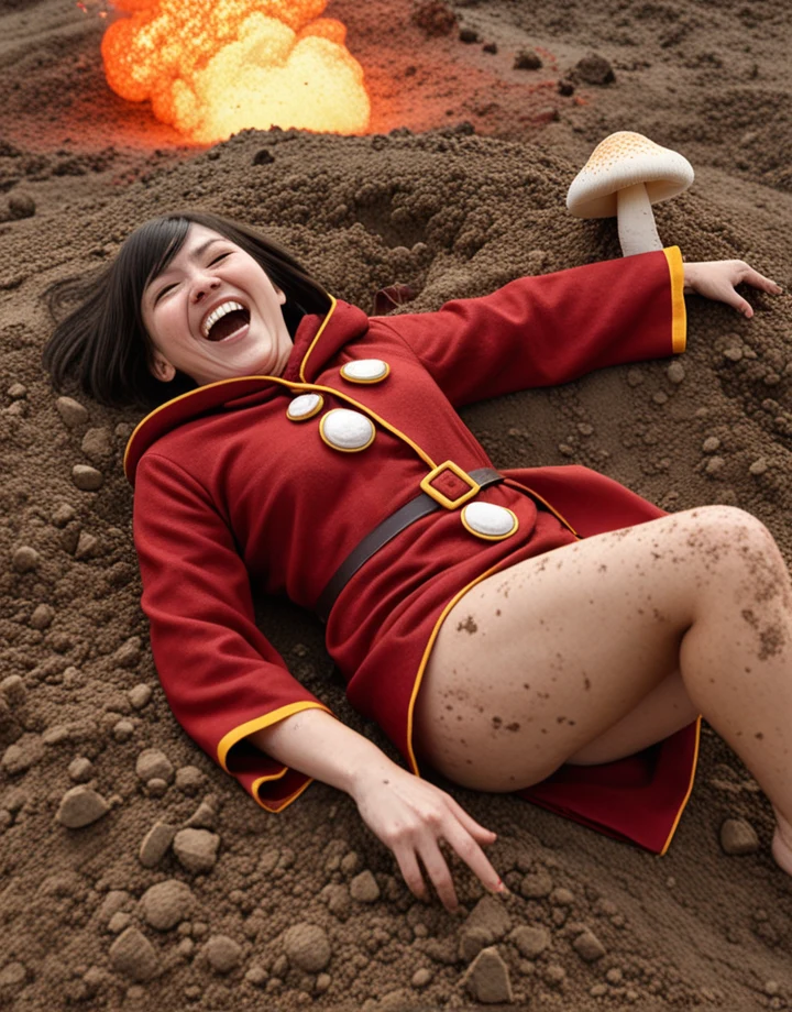 1girl-megumin-solo-side-outdoors-dirt-c5de78 on Jib Mix Realistic XL