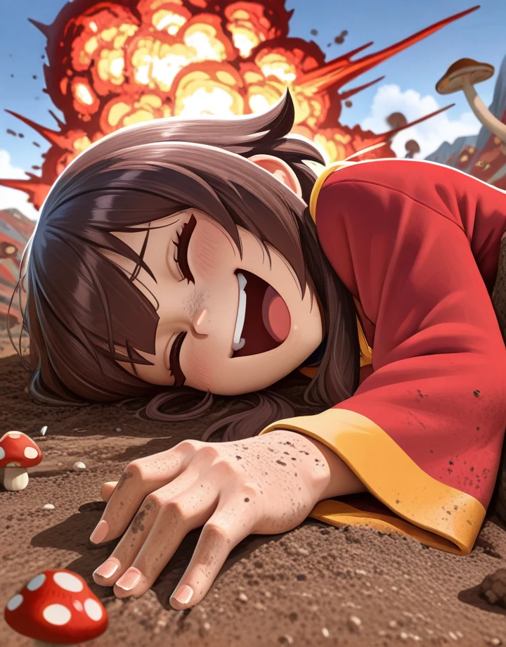 1girl-megumin-solo-side-outdoors-dirt-c5de78 on Mol_Keun Mix