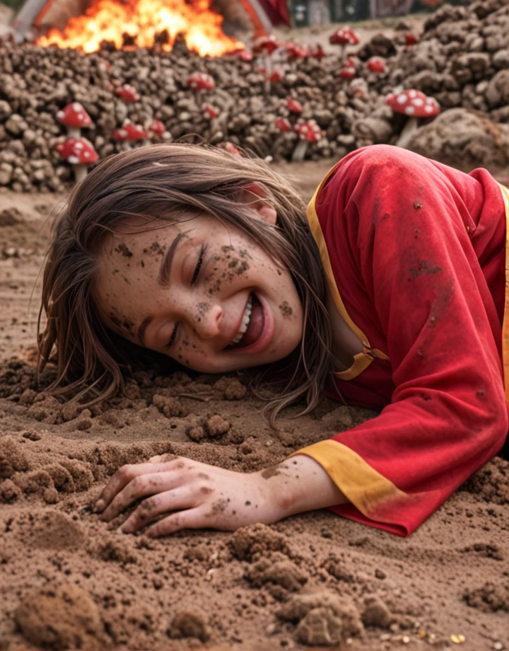 1girl-megumin-solo-side-outdoors-dirt-c5de78 on Pony Realism 🔮