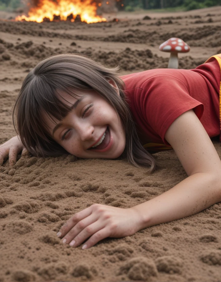 1girl-megumin-solo-side-outdoors-dirt-c5de78 on Realism By Stable Yogi (Pony)