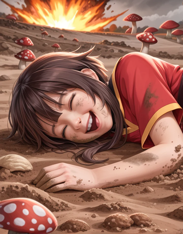 1girl-megumin-solo-side-outdoors-dirt-c5de78 on WAI-ANI-PONYXL
