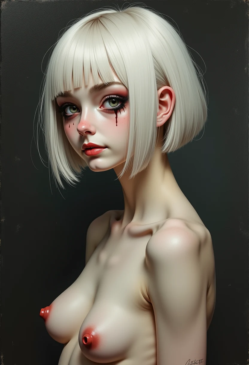 1girl-oil-painting-nude-goth-girl-efff24 on FLUX.1 [dev]