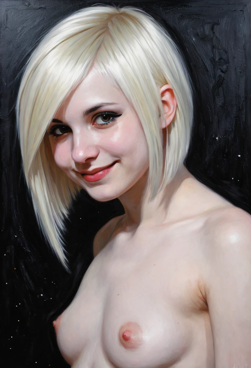 1girl-oil-painting-nude-goth-girl-efff24 on PornMaster-色情大师