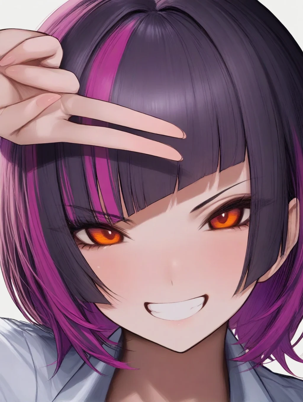 1girl-portrait-shiny-hair-silky-hair-5ea9a2 on IllustriousXL v0.1