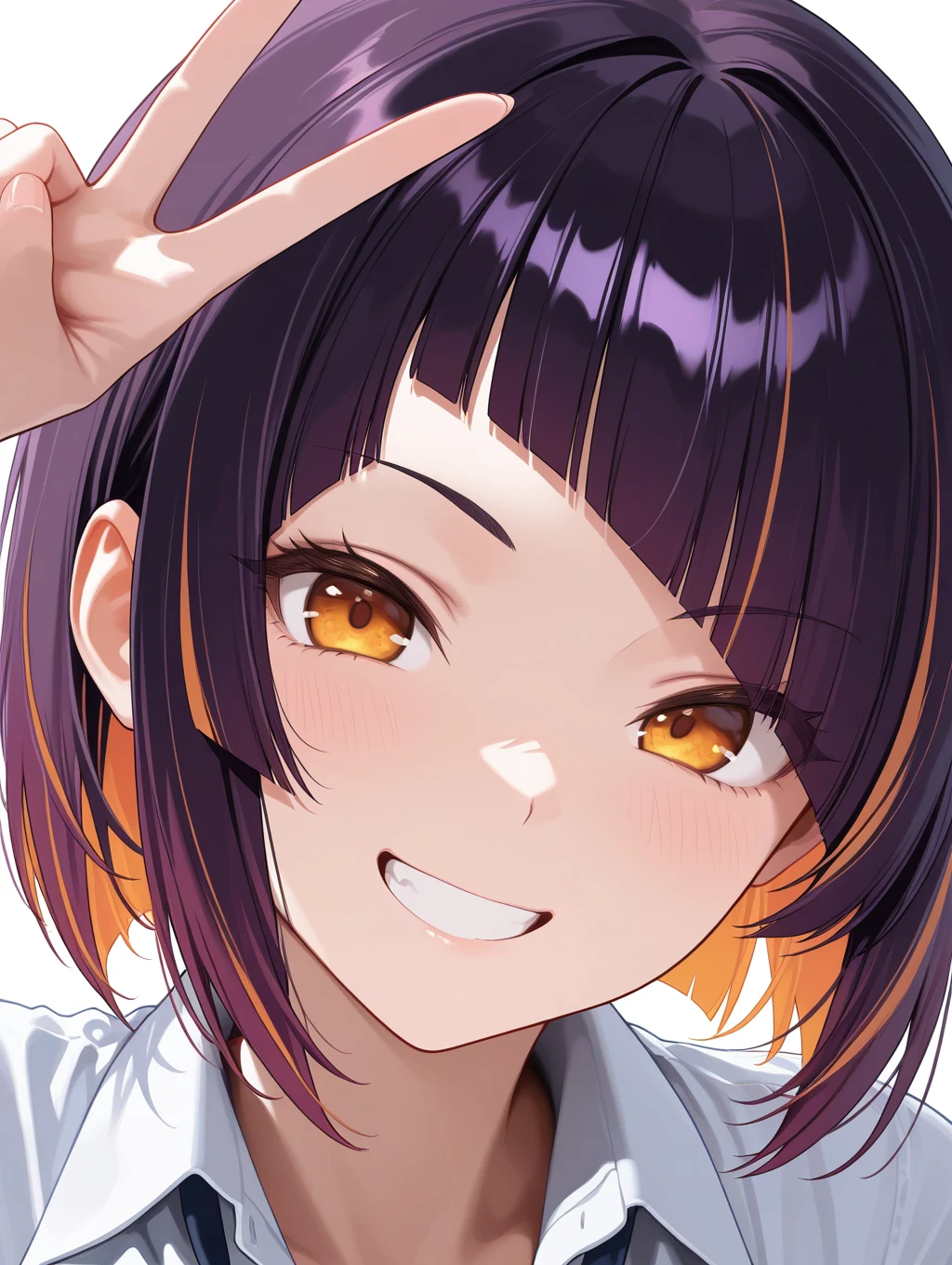 1girl-portrait-shiny-hair-silky-hair-5ea9a2 on WAI-illustrious-SDXL