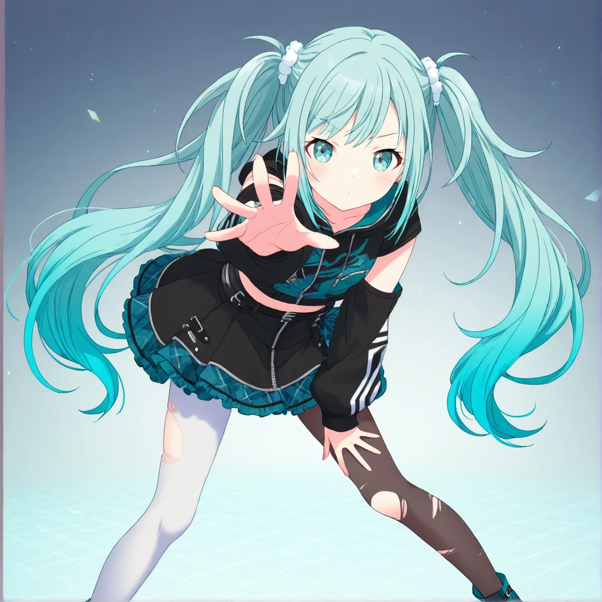 1girl-project-sekai-solo-very-long-d2e9e1 on Cat Tower (NoobAI XL checkpoint)