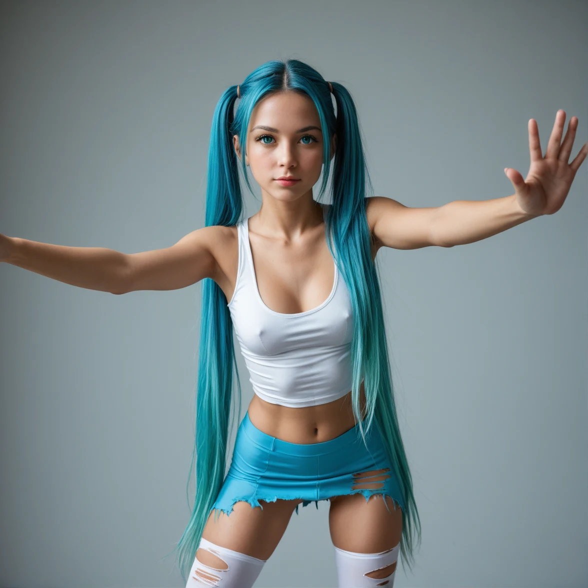 1girl-project-sekai-solo-very-long-d2e9e1 on CyberRealistic Pony