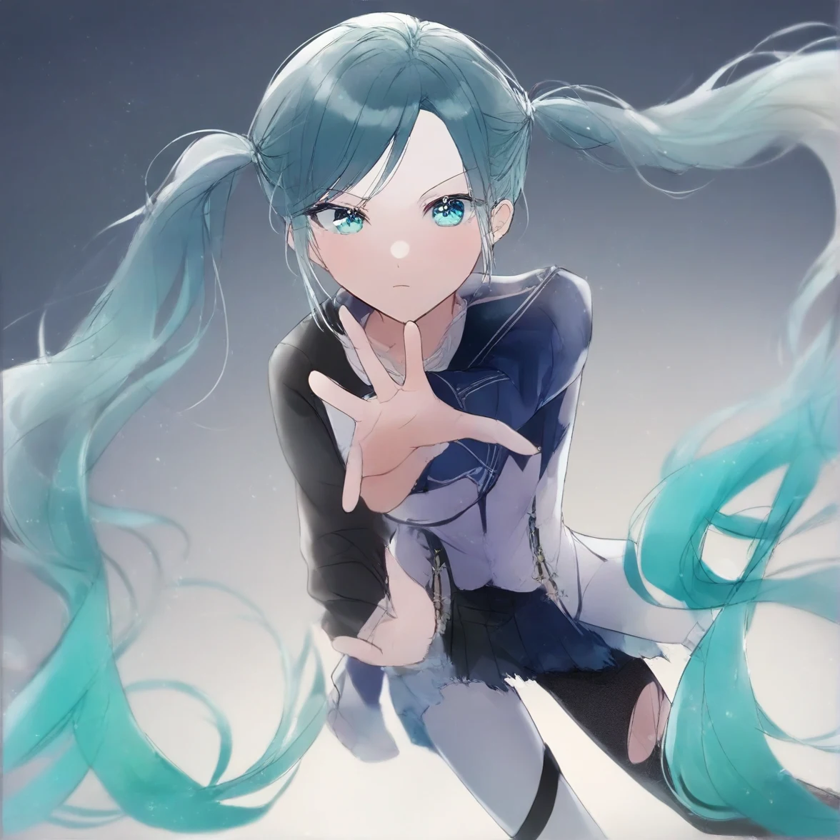 1girl-project-sekai-solo-very-long-d2e9e1 on IllustriousXL v0.1