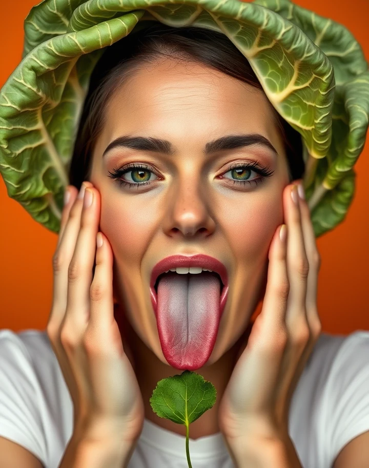 1girl-solo-cabbage-head-hands-own-b3619b on FLUX.1 [schnell]