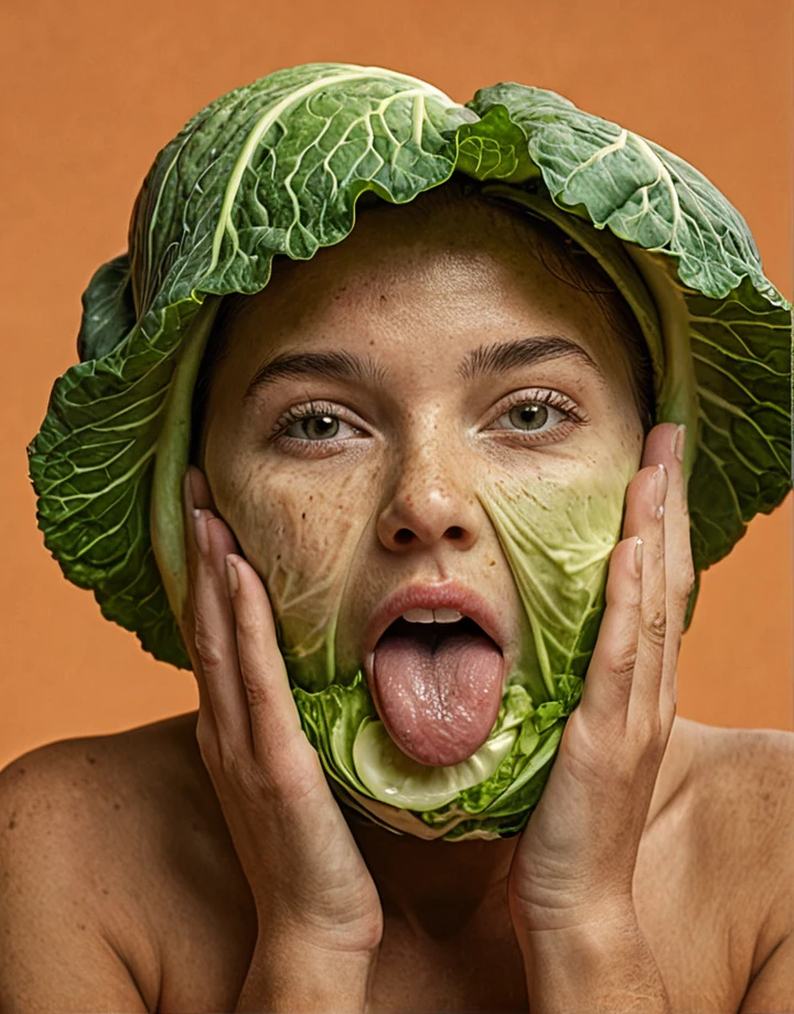 1girl-solo-cabbage-head-hands-own-b3619b on Jib Mix Realistic XL