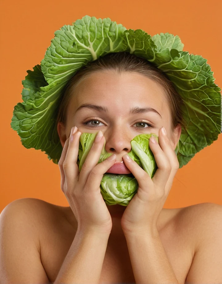 1girl-solo-cabbage-head-hands-own-b3619b on Juggernaut XL