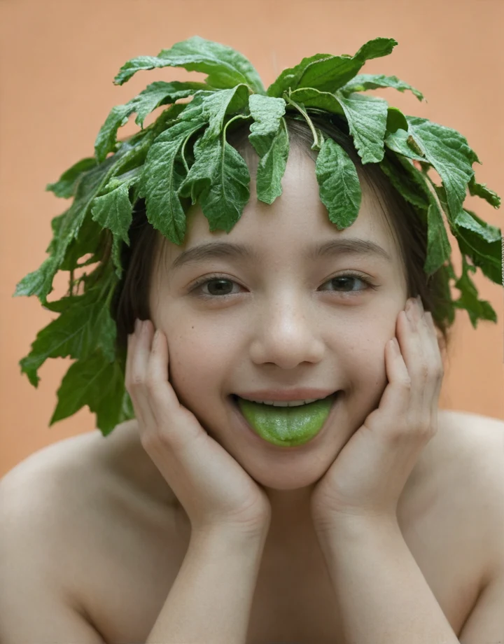 1girl-solo-cabbage-head-hands-own-b3619b on RealMixPony