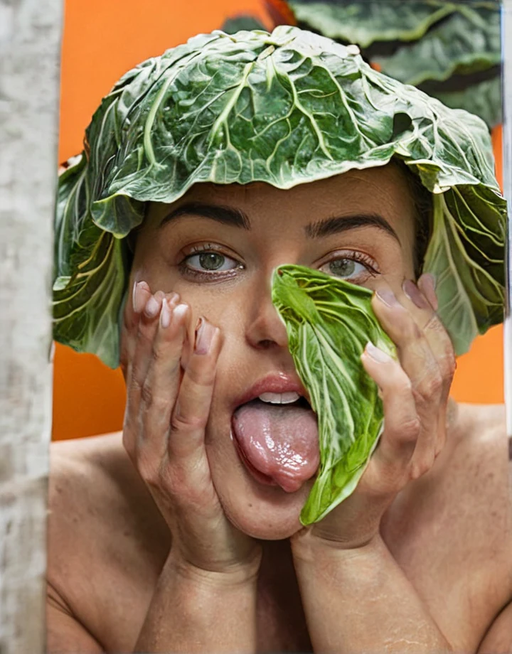 1girl-solo-cabbage-head-hands-own-b3619b on The Araminta Experiment (SDXL+Flux)