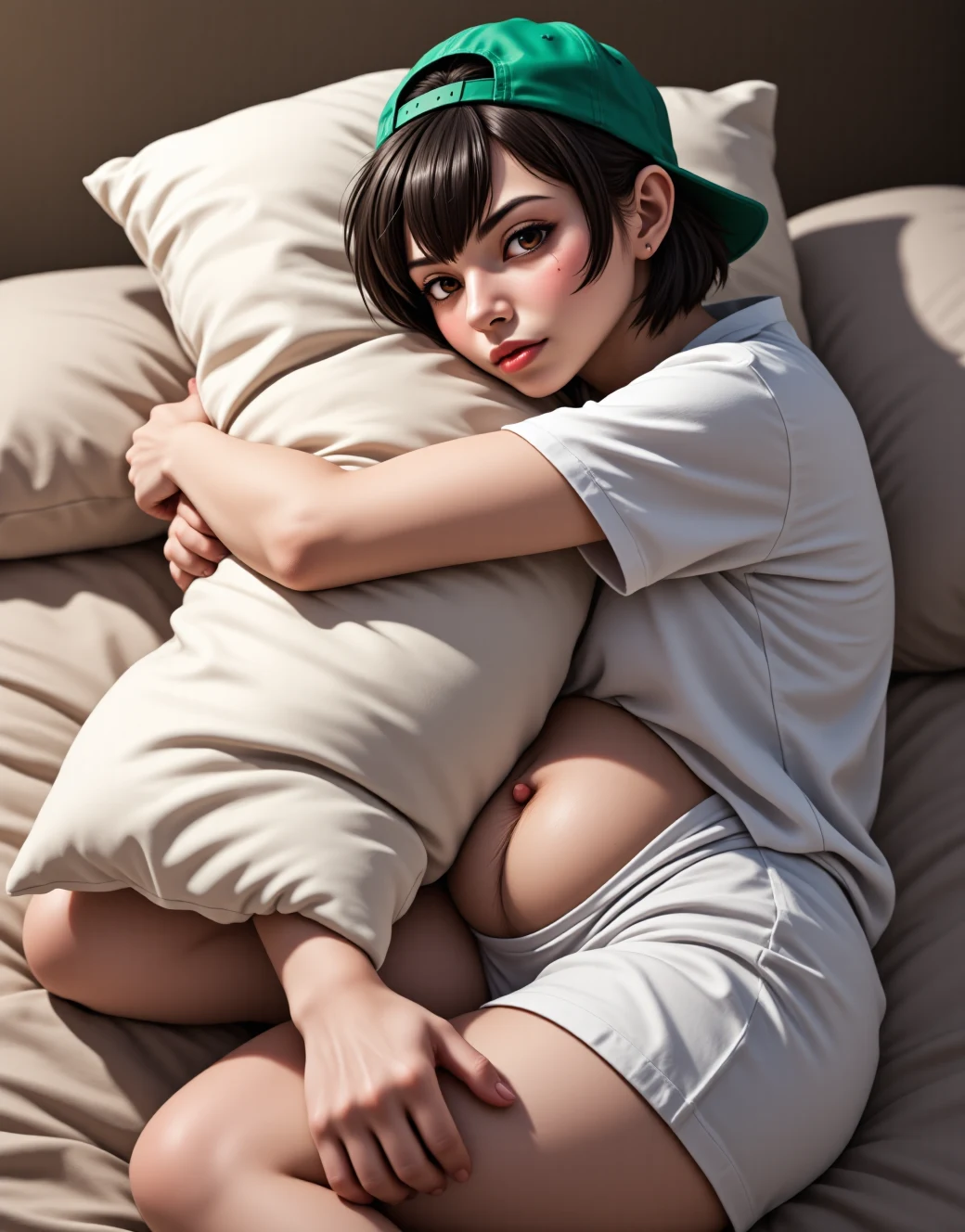 1girl-solo-closeup-tomboy-thicc-amber-2023cf on FenrisXL + Flux