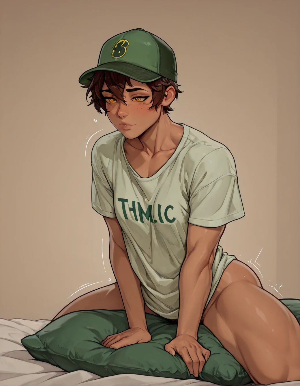 1girl-solo-closeup-tomboy-thicc-amber-2023cf on HomoSimile XL [Pony, Illustrious, NoobAI]