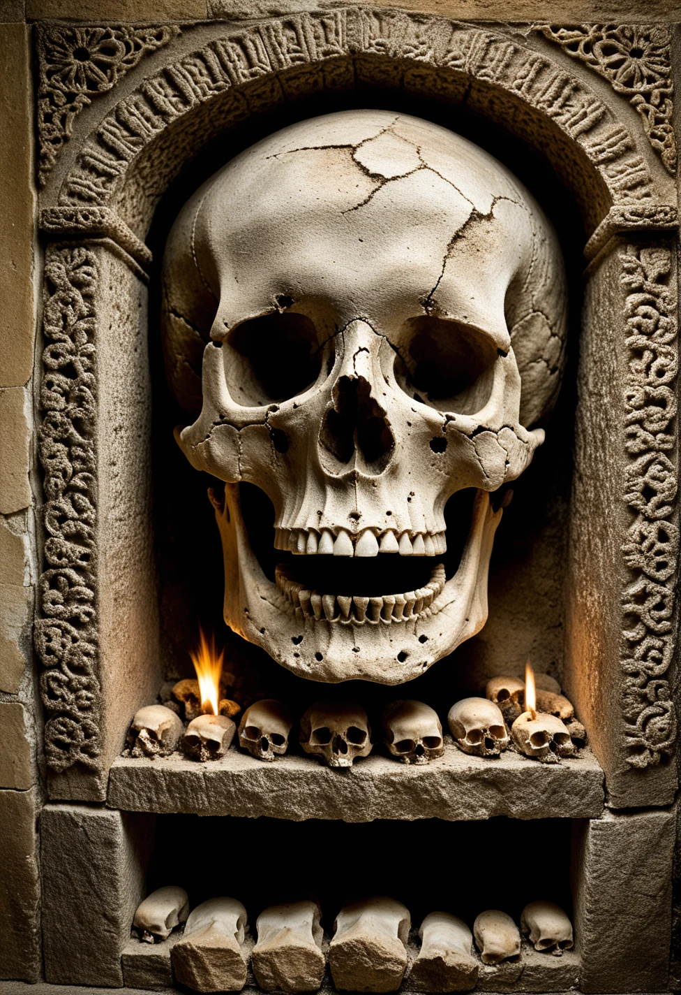 ancient-tomb-gate-sculpted-massive-hyper-f3e81e on Art Universe