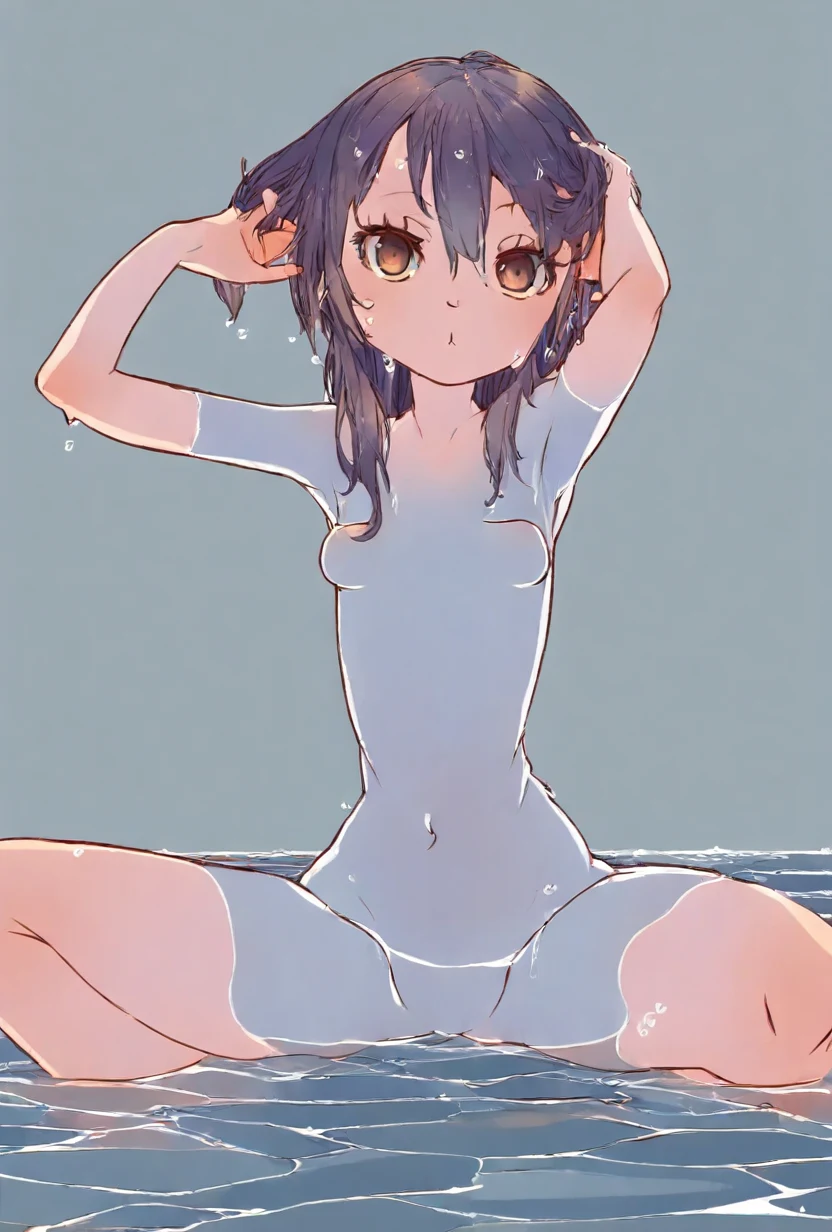 beautiful-face-1girl-pointy-breasts-perky-7d6fc3 on IllustriousXL v0.1