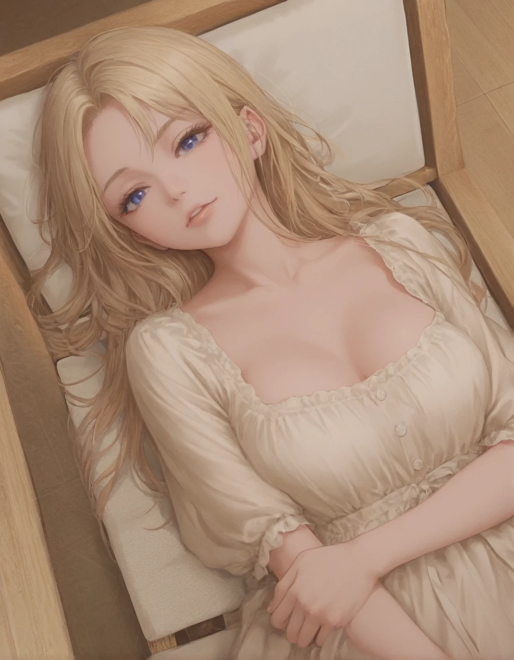 beautiful-russian-woman-lying-black-deck-aa49d0 on Cat Tower (NoobAI XL checkpoint)