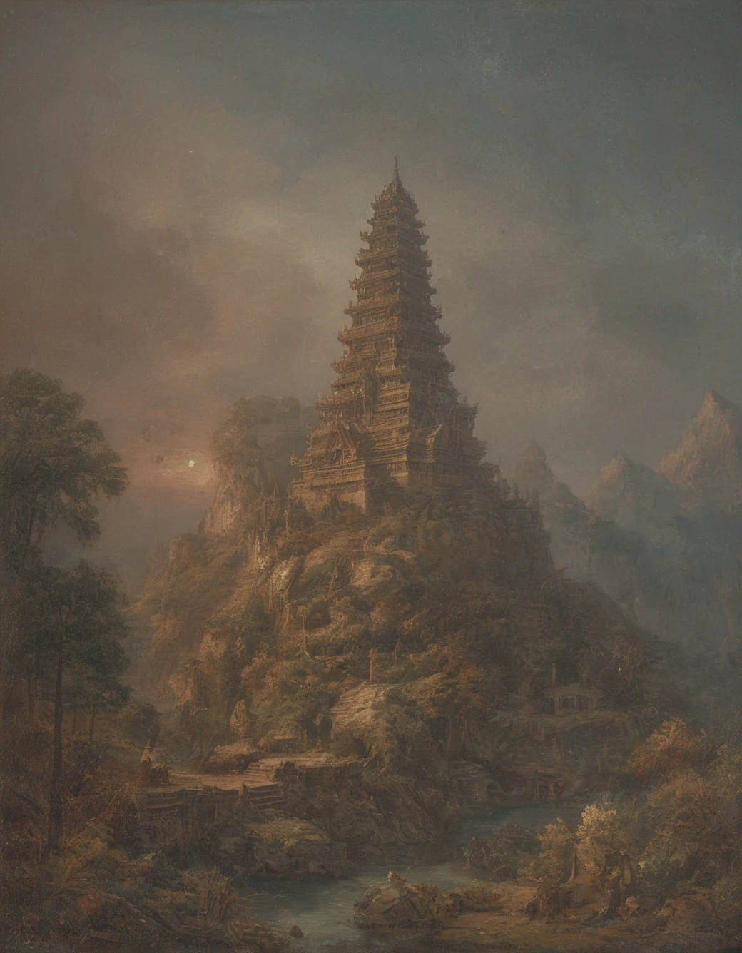 brilliant-pagoda-haze-castle-masterpiece-best-3518a7 on Art Universe