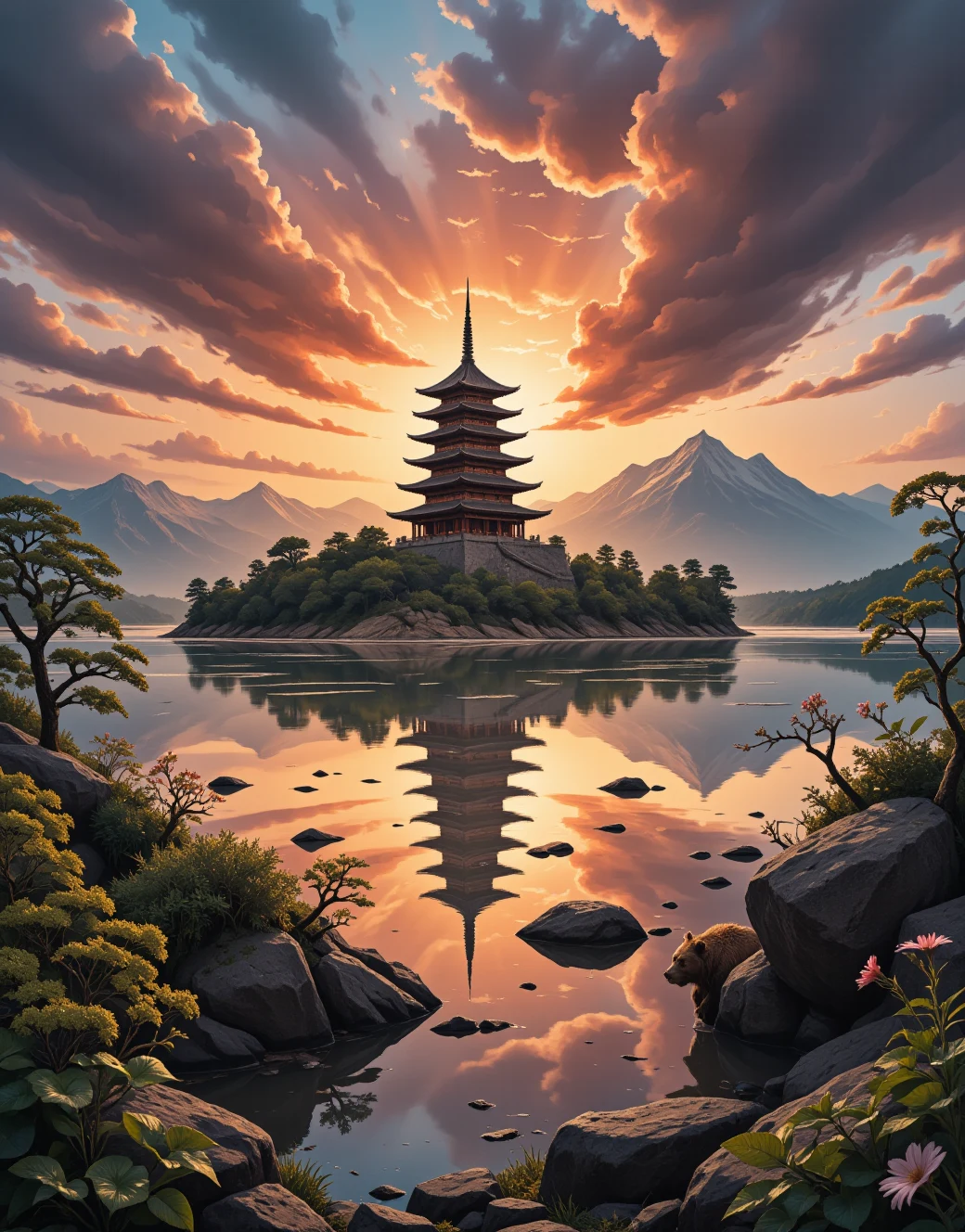 brilliant-pagoda-haze-castle-masterpiece-best-3518a7 on FenrisXL + Flux