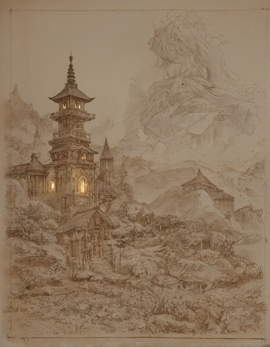 brilliant-pagoda-haze-castle-masterpiece-best-3518a7 on ✨ JANKU Trained + Chenkin & NoobAI + RouWei Illustrious XL ✨