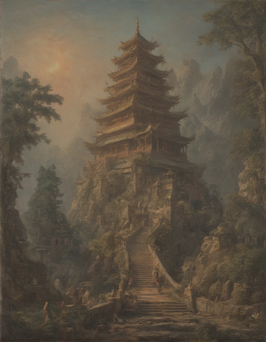 brilliant-pagoda-haze-castle-masterpiece-best-6b8141 on Art Universe