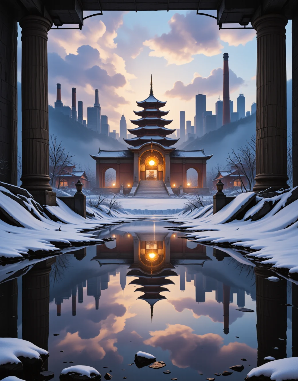 brilliant-pagoda-haze-castle-masterpiece-best-b6afa7 on FenrisXL + Flux